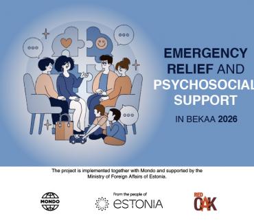 Emergency relief and psychosocial support project launched in Baaloul, West Bekaa