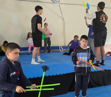 Circus Brings Children Together Circus Brings Children Together