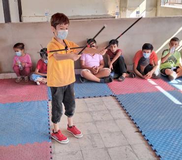 Circus training sessions for the well-being of children! Circus training sessions for the well-being of children!